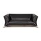Dark Blue Leather 322 Two-Seater Couch from Rolf Benz 1