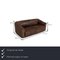 Braunes Leder DS47 Drei-Sitzer Sofa von de Sede 2