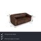 Brown Leather DS47 Sofa Three-Seater Couch from de Sede 2