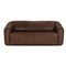 Braunes Leder DS47 Drei-Sitzer Sofa von de Sede 1