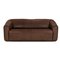 Brown Leather DS47 Sofa Three-Seater Couch from de Sede 1