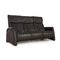 Anthracite Leather Cumuly Three Seater & Two Seater Couch from Himolla, Set of 2 10