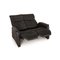 Anthracite Leather Cumuly Three Seater & Two Seater Couch from Himolla, Set of 2 5