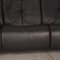 Anthracite Leather Cumuly Three Seater & Two Seater Couch from Himolla, Set of 2 6