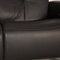 Anthracite Leather Cumuly Two Seater Couch from Himolla 4