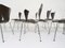 Dark Brown Wooden Butterfly Chairs by Arne Jacobsen for Fritz Hansen, Denmark, 1976, Set of 13 7