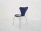 Dark Blue Wooden Butterflychair by Arne Jacobsen for Fritz Hansen, Denmark, 1997, Image 1