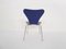 Dark Blue Wooden Butterflychair by Arne Jacobsen for Fritz Hansen, Denmark, 1997 4