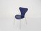 Dark Blue Wooden Butterflychair by Arne Jacobsen for Fritz Hansen, Denmark, 1997 5