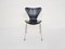 Black Wooden Butterfly Chair by Arne Jacobsen for Fritz Hansen, Denmark 2
