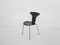 Black Wooden Mosquito Chair by Arne Jacobsen for Fritz Hansen, Denmark, 1960s, Image 5