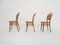 Thonet Style Bistro Dining Chairs, 1960s, Set of 3 4