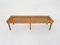 Vintage Rattan Bench Inspired by Pierre Jeanneret, France, 1950s 5