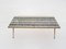 Mosaic Coffee Table With Brass Legs by Berthold Müller, Germany, 1950s 4