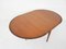 Round Teak Extendable Dining Table by Lübke, Germany, 1960s 7