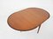 Round Teak Extendable Dining Table by Lübke, Germany, 1960s, Image 7