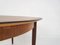 Round Teak Extendable Dining Table by Lübke, Germany, 1960s 9