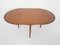 Round Teak Extendable Dining Table by Lübke, Germany, 1960s, Image 6