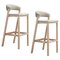 Cream Oslo Stools by Pepe Albargues, Set of 2 1