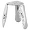 Stainless Steel Standard Plopp Stool by Zieta 1