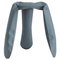 Beige Grey Aluminum Standard Plopp Stool by Zieta 3