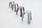 Beige Grey Aluminum Standard Plopp Stool by Zieta, Image 11