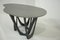 Moss Grey Concrete Steel Sculptural G-Table by Zieta 5