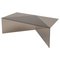 Bronze Clear Glass Poly Square Coffee Table by Sebastian Scherer, Image 1