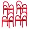 Fauteuils Goma Rouges par Made by Choice, Set de 4 1