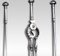 Polished Steel Triple Companion Fire Tools, Set of 3 6