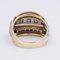 Vintage 14k Gold Ring with 0.45ct Diamonds, 1960s 5