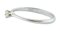 18 Karat White Gold Solitaire Diamond Engagement Ring, Image 2