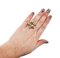 Diamanten Rubine Topas Roségold Sternring 5