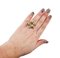 Diamonds Rubies Topaz Rose Gold Star Ring, Image 5
