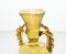 Catalan Yellow Blown Glass Vase, 1930s, Image 6