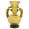 Catalan Yellow Blown Glass Vase, 1930s, Image 1