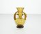 Katalanische gelbe Vase aus geblasenem Glas, 1930er 2