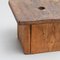 Rustic Traditional Wood Milking Stool, 1920s, Set of 2, Image 9