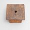 Sgabello da mungitura rustico in legno, anni '20, set di 2, Immagine 10