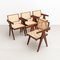 051 Capitol Complex Dining Chairs in the style of Pierre Jeanneret, Set of 4 2