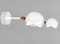 Lampade da parete Mid-Century moderne bianche di Serge Mouille per Indoor, set di 2, Immagine 3