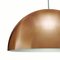 Large Gold Suspension Lamp Sonora by Vico Magistretti for Oluce, Image 3