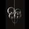 Chromium-Plated Suspension Lamp Lyndon by Vico Magistretti for Oluce, Image 2