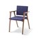 American Walnut and Fabric Luisa Chair by Franco Albini for Cassina, Image 3