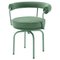 Outdoors Green Lc7 Chair by Charlotte Perriand for Cassina, Image 1