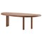 Groove Brown Lacquered Wood Free Shaped Table by Charlotte Perriand for Cassina 6