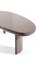 Groove Brown Lacquered Wood Free Shaped Table by Charlotte Perriand for Cassina, Image 2
