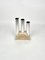 Travertine & Steel Umbrella Stand in Fratelli Mannelli Style, Italy, 1970s, Image 4