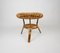 Butacas y mesa de centro italianas de ratán y bambú, años 60. Juego de 3, Imagen 9