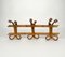 Midcentury French Riviera Rattan & Bamboo Italian Coat Rack, 1960s, Image 3